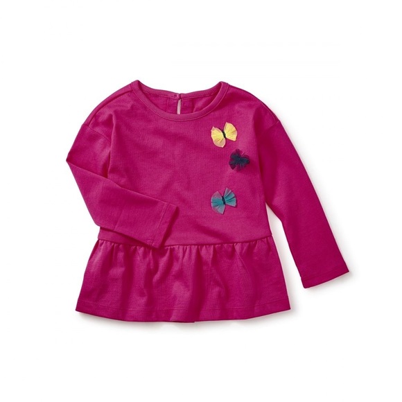 Tea Collection Dealan-de Applique Tunic - Picture 1 of 4